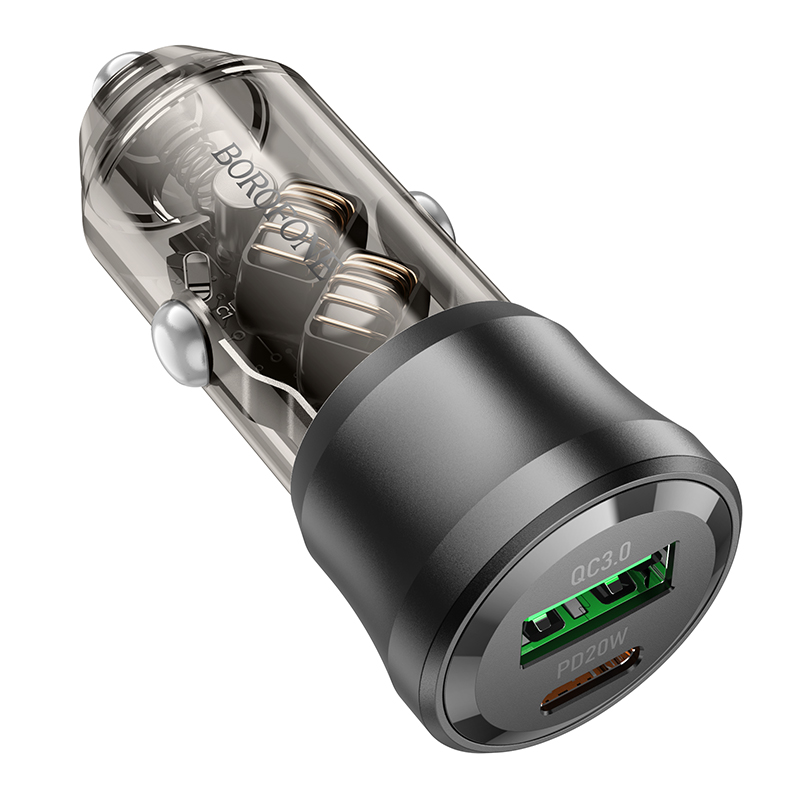 АЗУ BOROFONE BZ25 38W (PD20W+QC3.0), цвет черный