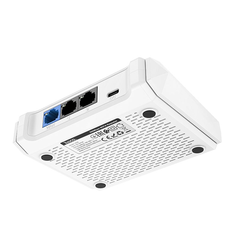 Роутер Hoco HI36 WiFi4 100Mbps LAN белый