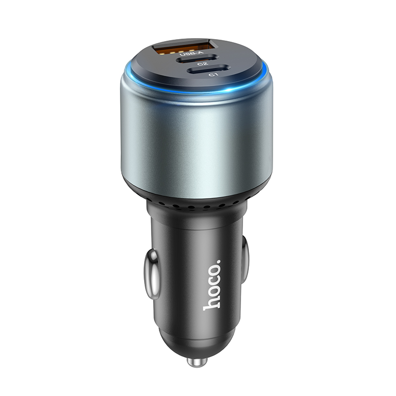 АЗУ Hoco NZ9 95W, быстрая зарядка (PD65W+PD30W+QC3.0), 2C1A, цвет черный