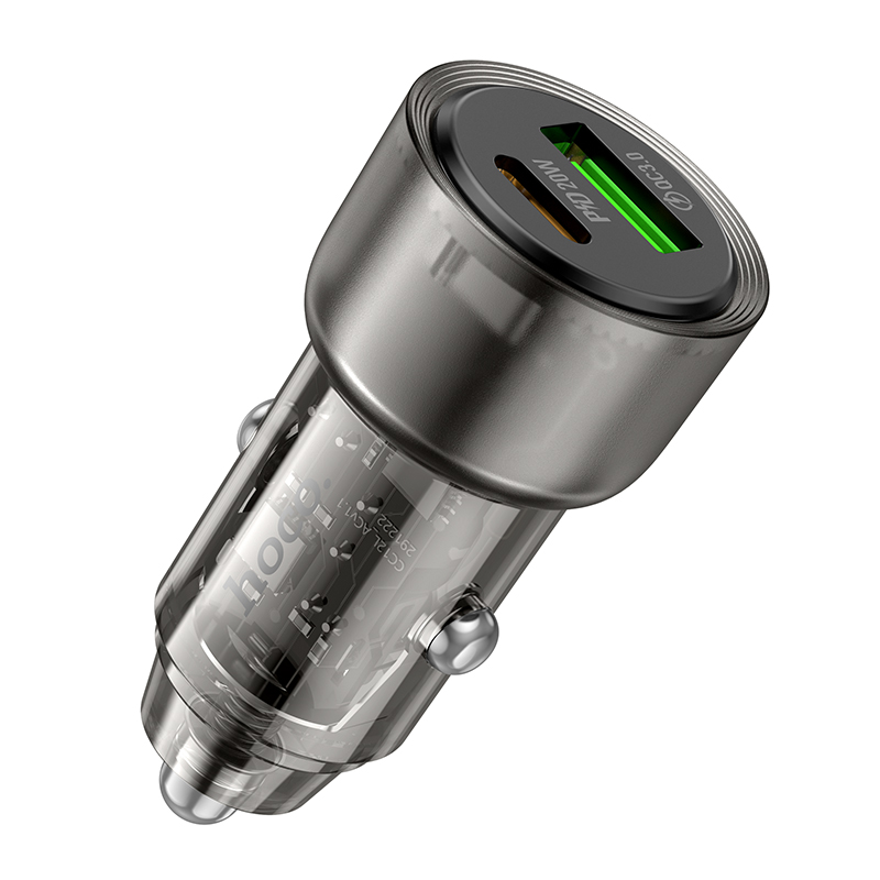 АЗУ Hoco Z52 38W (PD20W+QC3.0), цвет черный