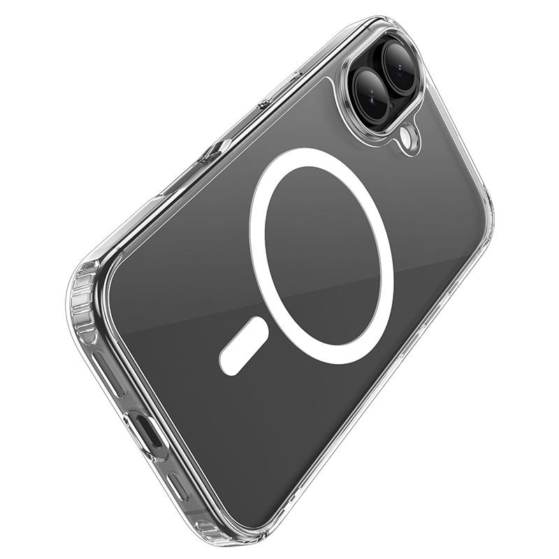 Чехол Hoco Magnetic для Iphone 17, прозрачный
