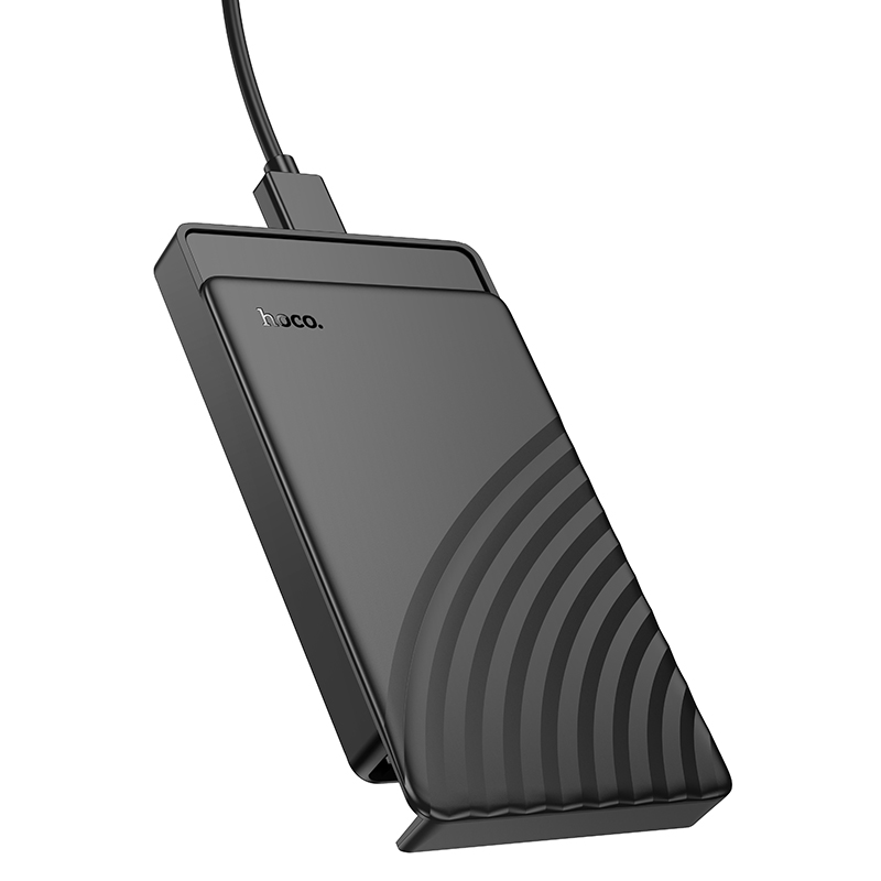Внешний бокс для диска 2.5 дюйма SATA Hoco HB46, серый