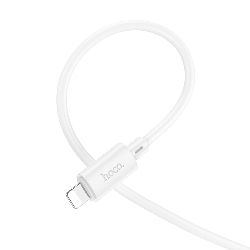 Кабель USB Hoco X88 Apple белый 1м