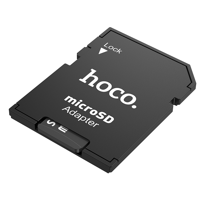 Адаптер для карт памяти Hoco HB22 MicroSD на SD, черный