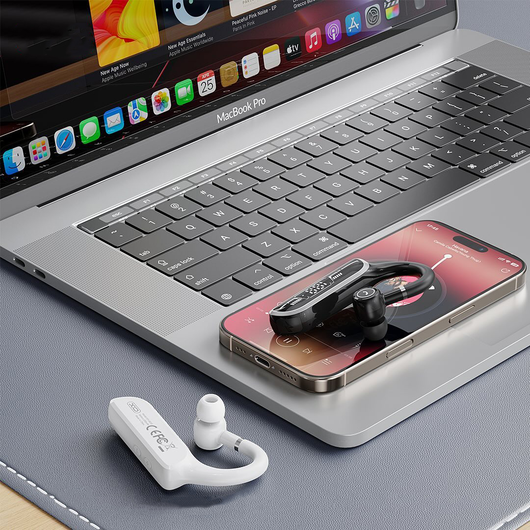 Гарнитура Bluetooth XO BE52, сенсорная, цвет черный