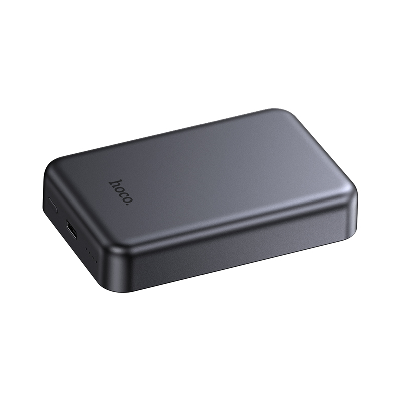Внешний аккумулятор Hoco J160A беспроводная зарядка, 10000mAh (PD20W,magsafe) черный
