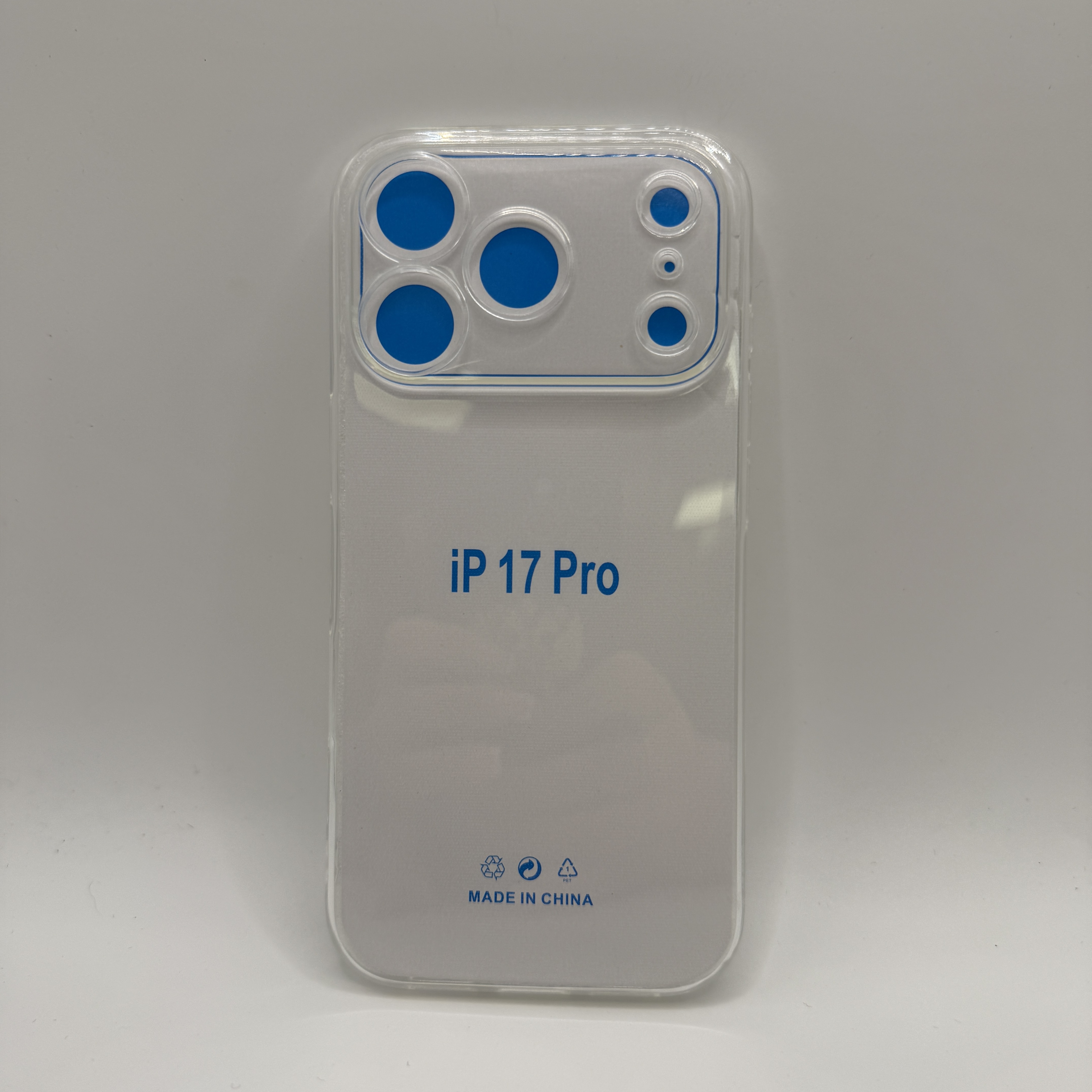 Чехол для iPhone 17 Pro прозрачный 1.5mm Crystal TPU