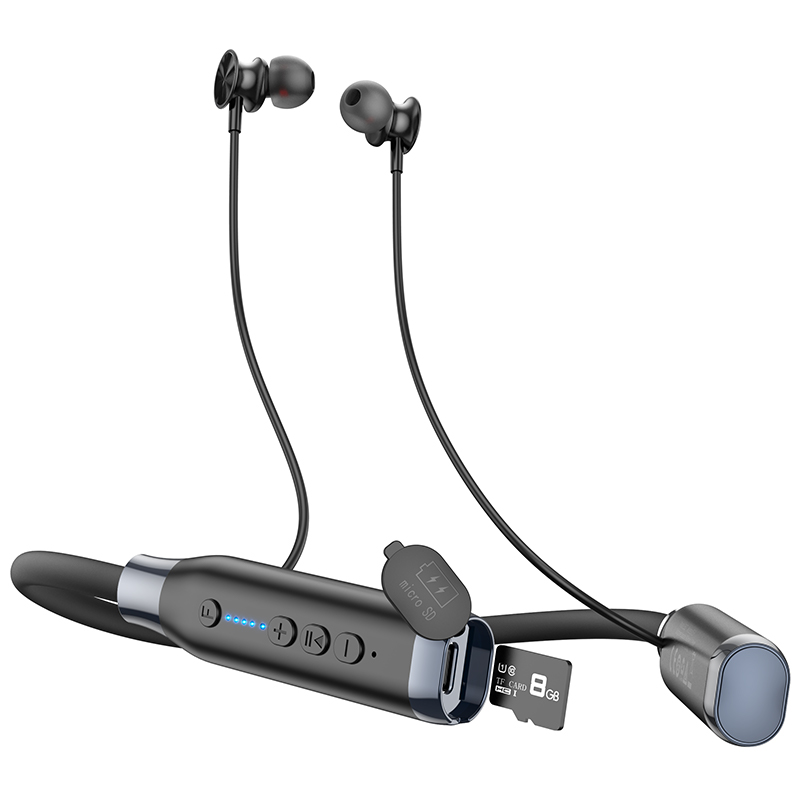 Наушники Bluetooth с микрофоном Hoco ES62, цвет черный