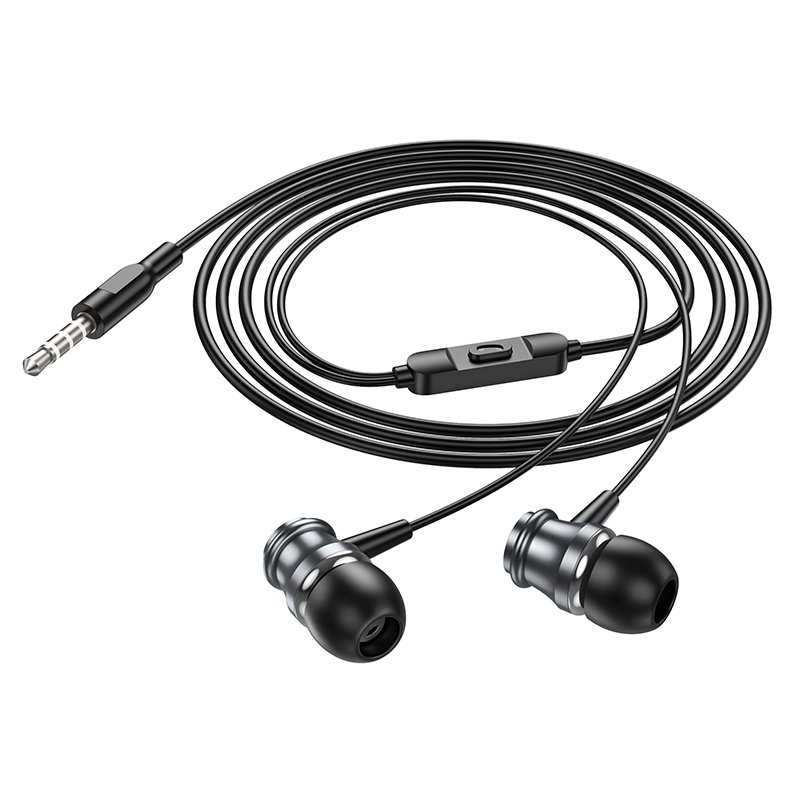 Наушники с микрофоном BOROFONE BM75, цвет черный