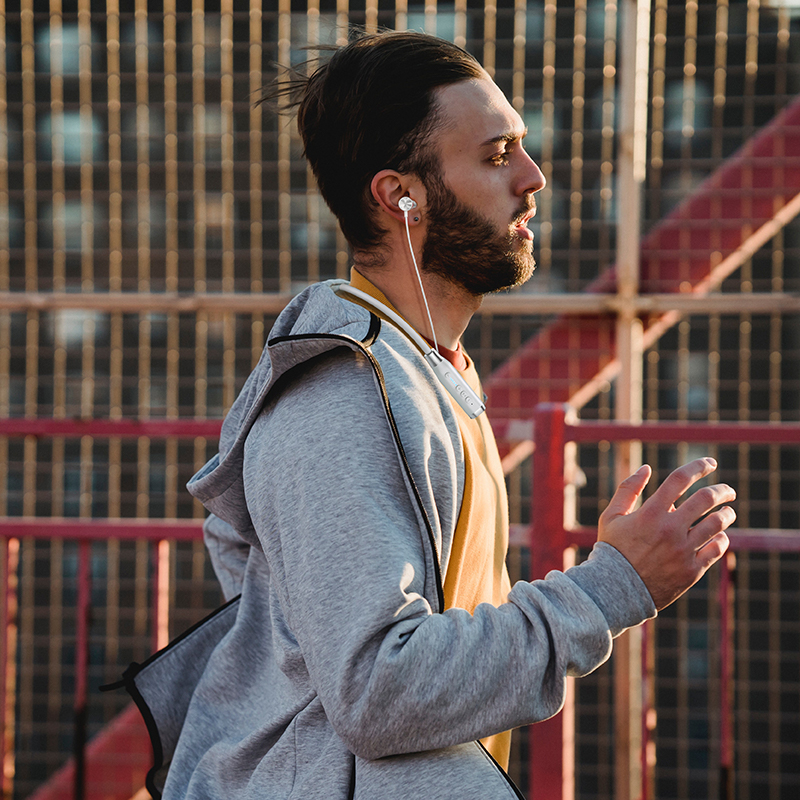 Наушники Bluetooth с микрофоном Hoco ES62, цвет черный