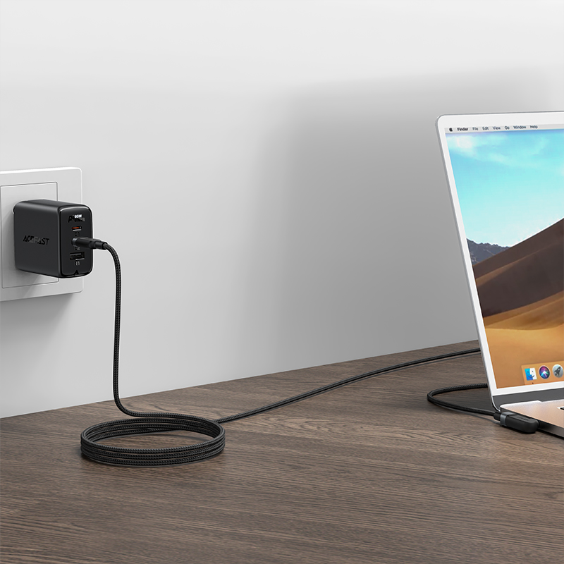 Кабель USB-С ACEFAST C5-03 Type-C/Type-C черный 2м 