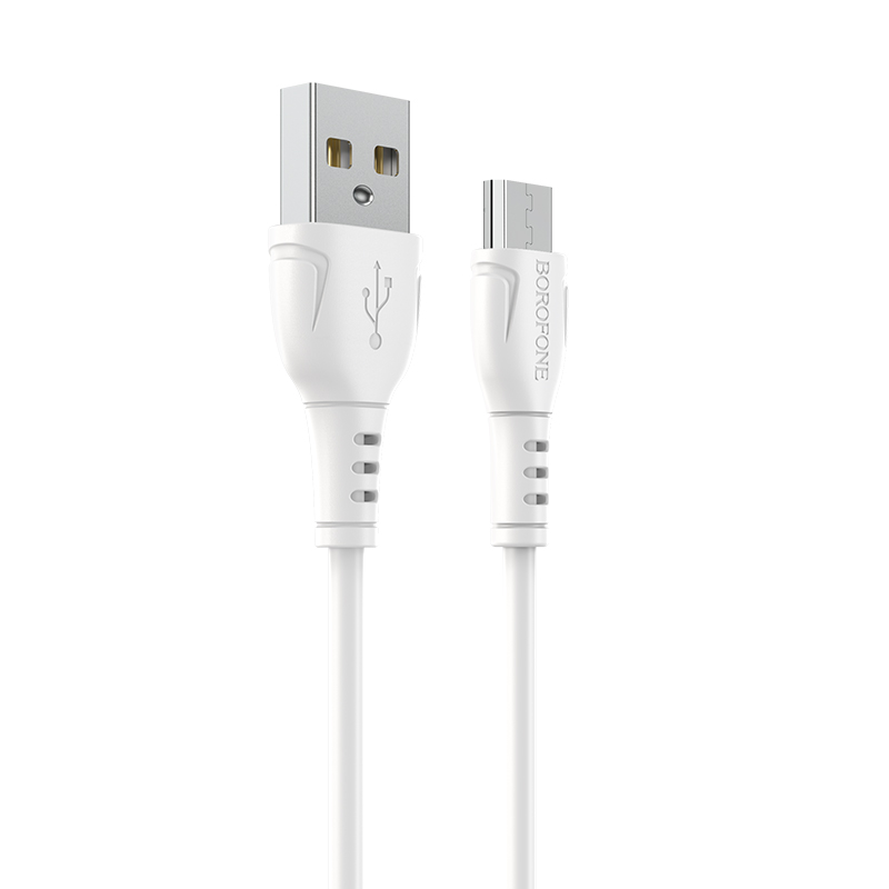 Кабель USB BOROFONE BX51 Micro белый 1м