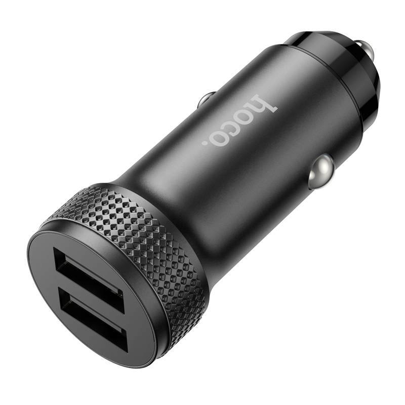 АЗУ Hoco Z49, 2,4А 2USB, цвет черный