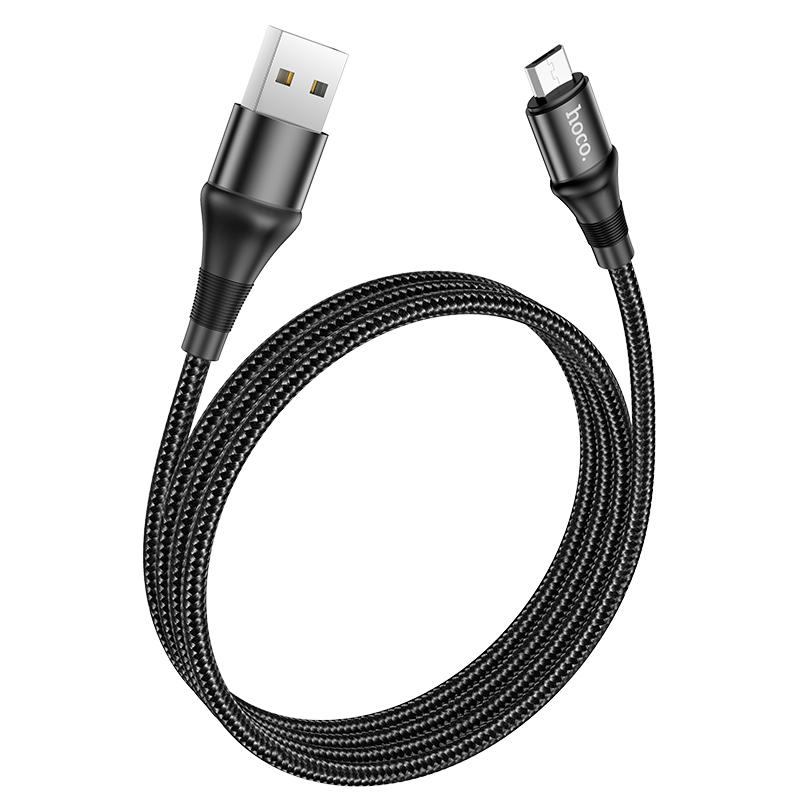 Кабель USB Hoco X50 Micro черный 1м