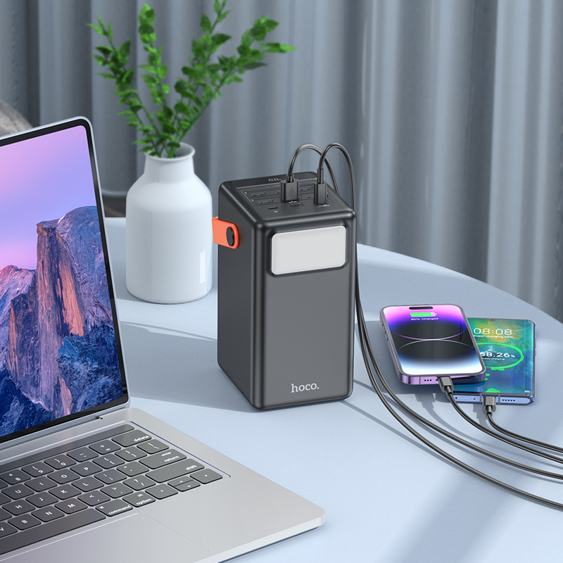 Внешний аккумулятор Hoco J142 (22.5W, PD, QC) 100000mAh, черный