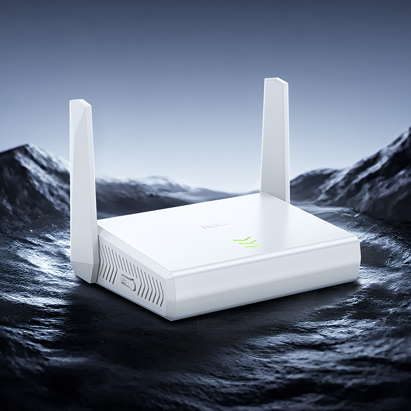 Роутер Hoco HI36 WiFi4 100Mbps LAN белый