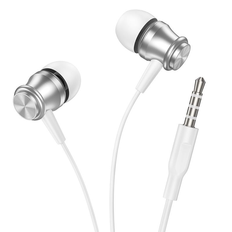 Наушники с микрофоном BOROFONE BM75, цвет белый