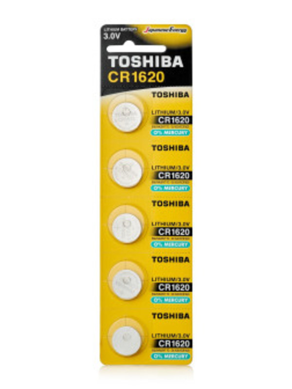 Батарейка Toshiba CR1620/5BL
