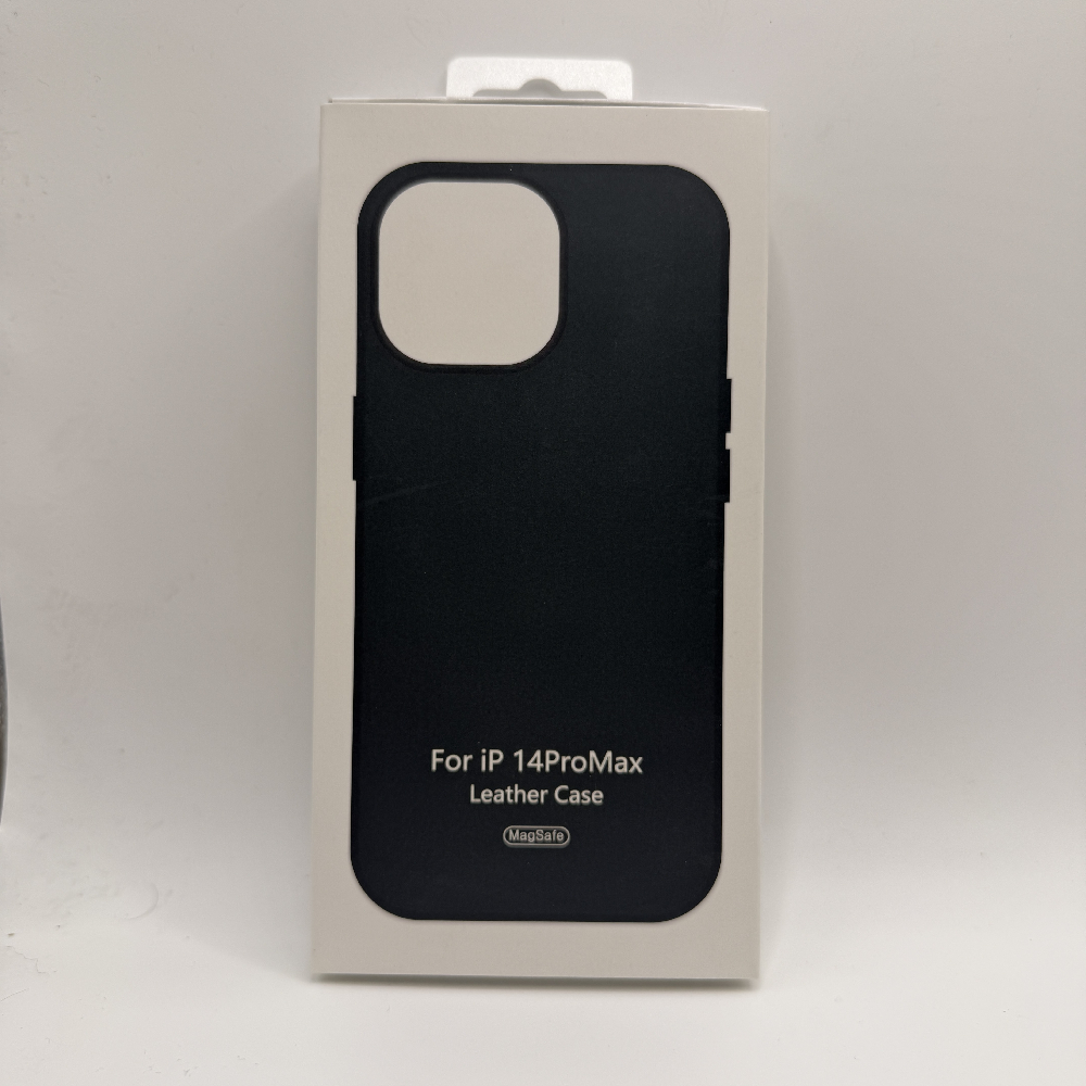 Чехол для iPhone 14 Pro Max кожаный Magsafe, светло-зеленый