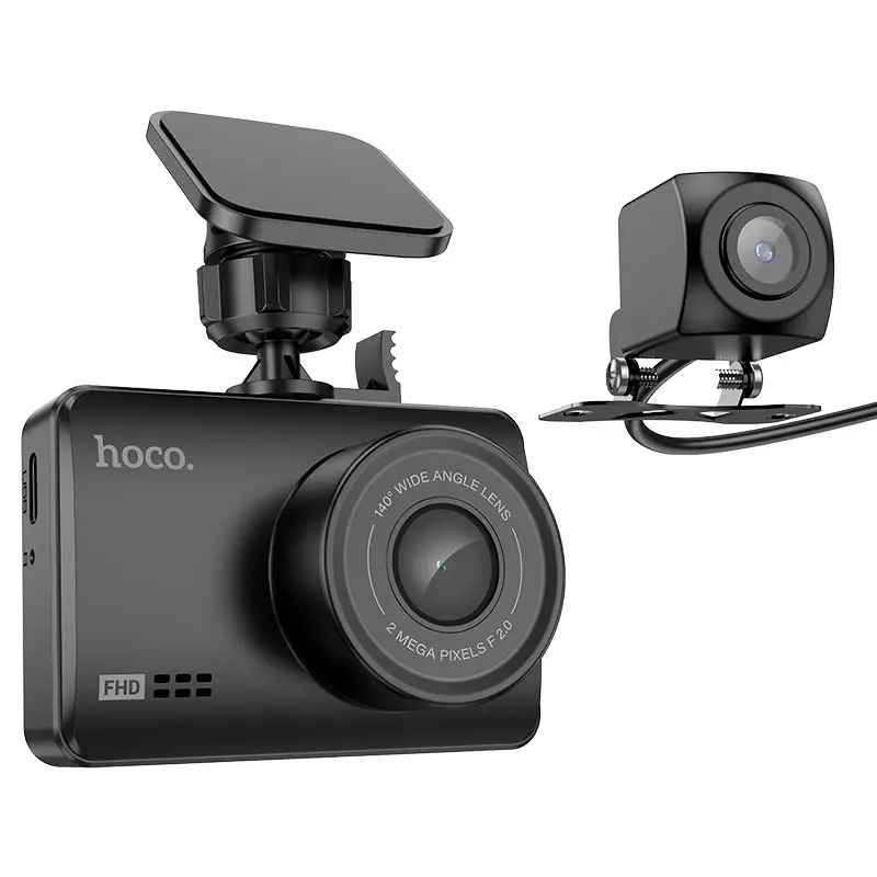 Видеорегистратор Hoco DV3 (140°, экран:2,45'; SD: 128gb max, АКБ:200мАч)