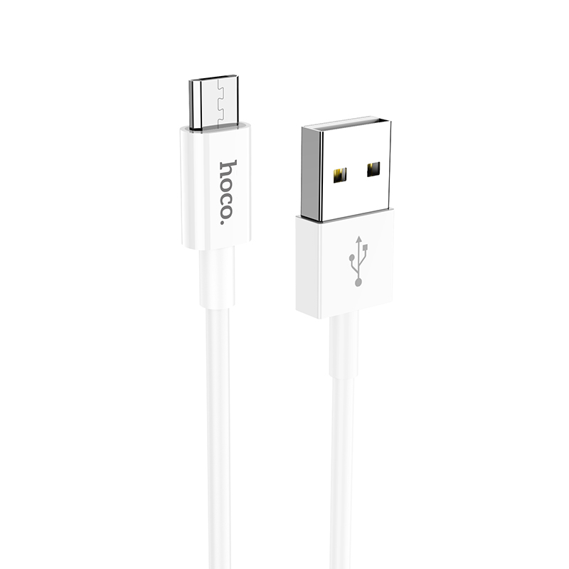 Кабель USB Hoco X64 Micro белый 1м