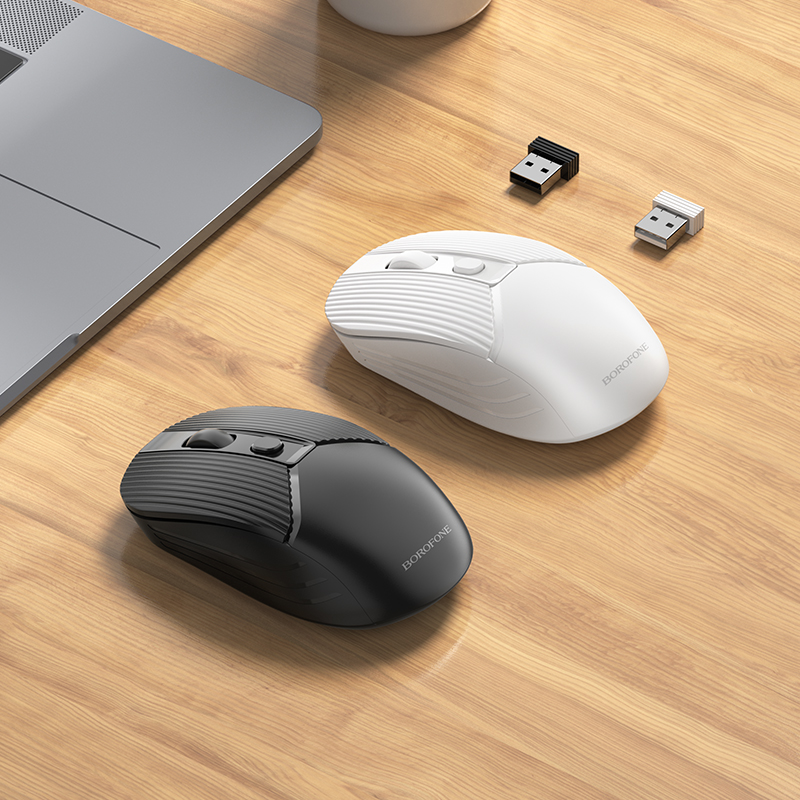 Мышь BOROFONE BG5 беспроводная, USB, черный