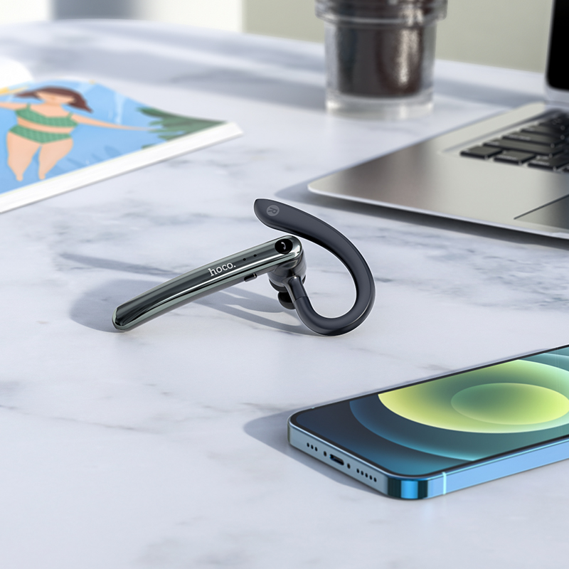 Гарнитура bluetooth Hoco S19, ENC, цвет черный