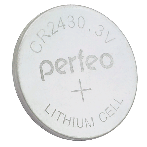 Батарейка Perfeo CR2430 5BL Lithium Cell (5) (100)