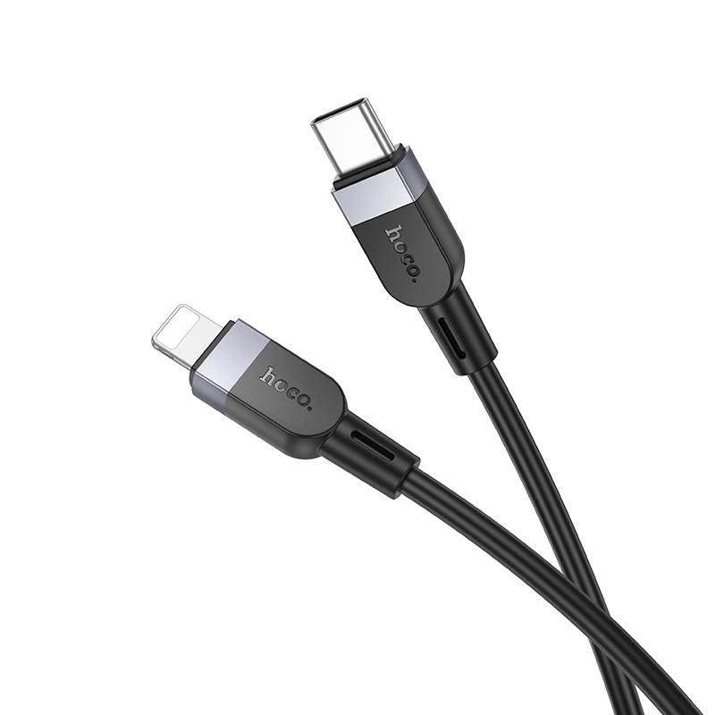 Кабель USB-C Hoco X109 Apple PD черный 2м