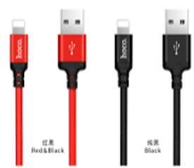 Кабель USB Hoco X14 Apple черный 1м