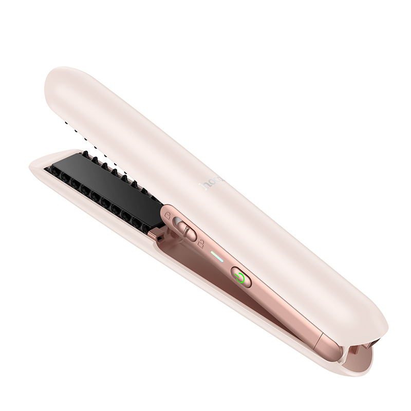 Выпрямитель для волос Hoco HP46, розовый