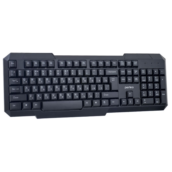 Клавиатура Perfeo  беспров. FREEDOM, USB, чёрная (PF-1010)