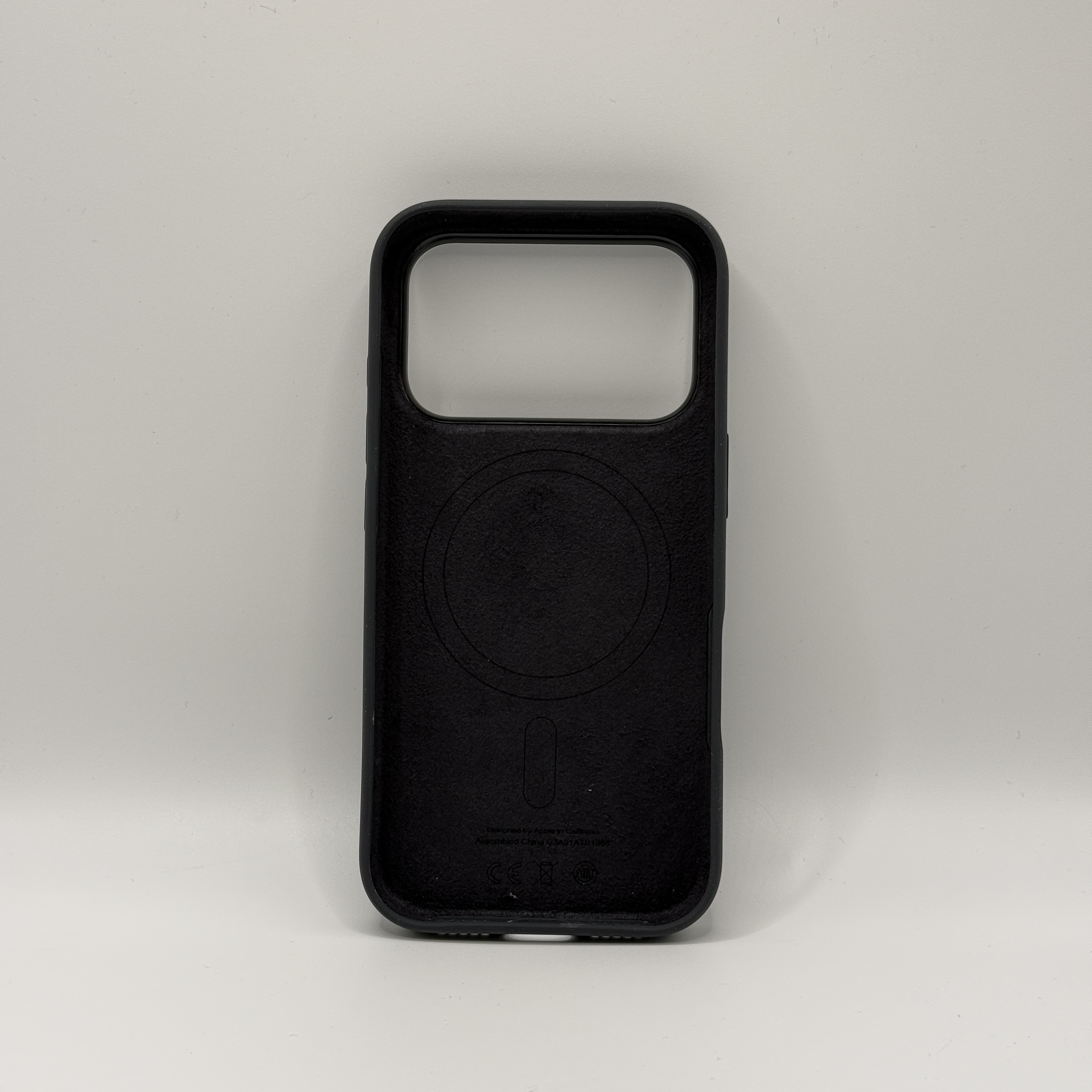 Чехол для iPhone 17 Pro Silicone Case, Magsafe, черный