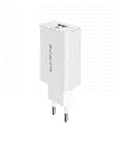 Сетевое зарядное устройство BOROFONE BA21A, 1USB быстрая зарядка(QC 3.0)+кабель Type-C, цвет белый 