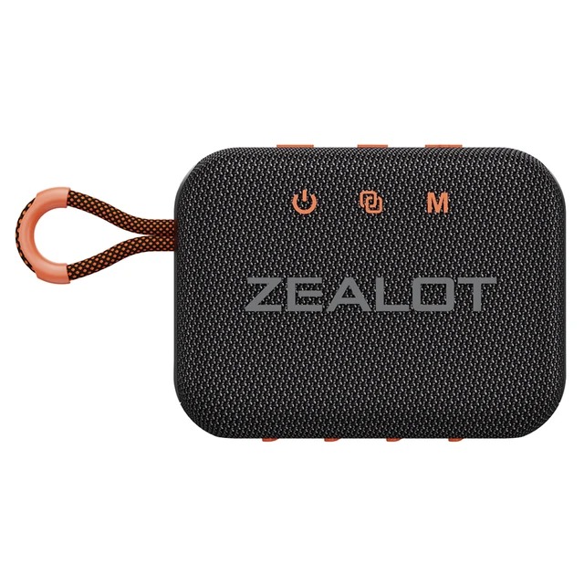 Колонка беспроводная ZEALOT S75 10W, (USB,FM,TF card)  цвет черный