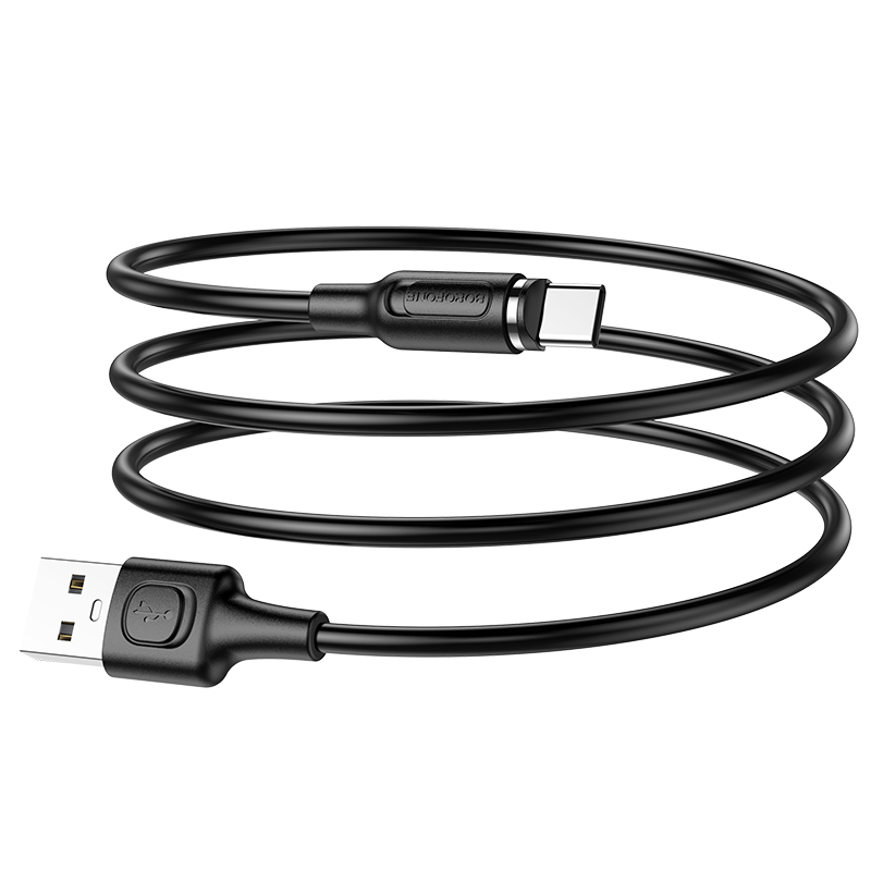 Кабель USB BOROFONE BX41 Type-C магнитный 1м черный