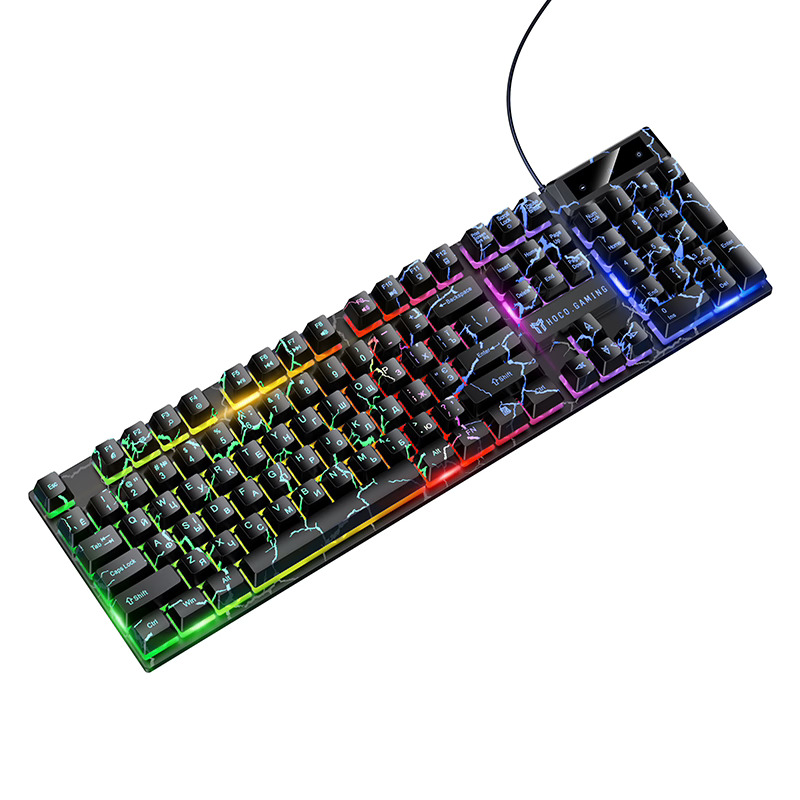Клавиатура Hoco GM701, проводная USB, цвет черный