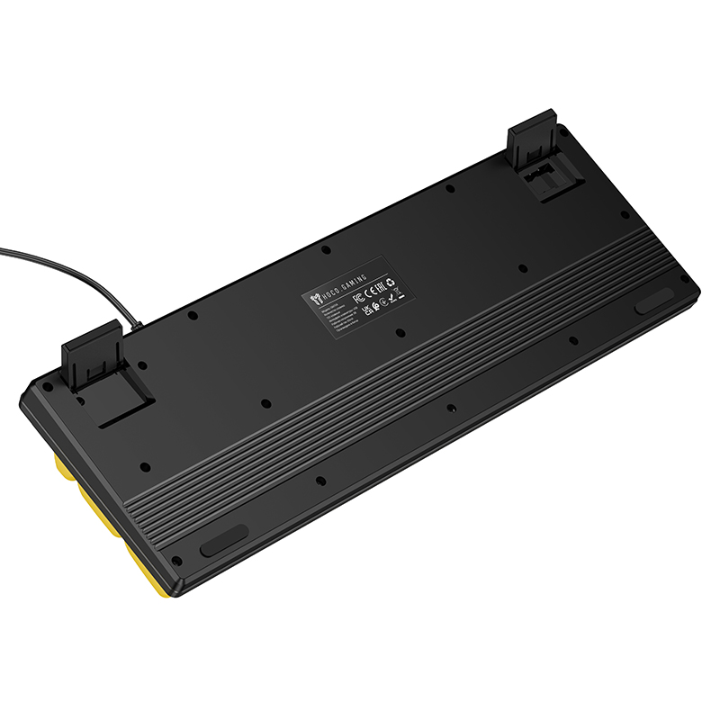 Клавиатура Hoco GM704, проводная USB, цвет черный