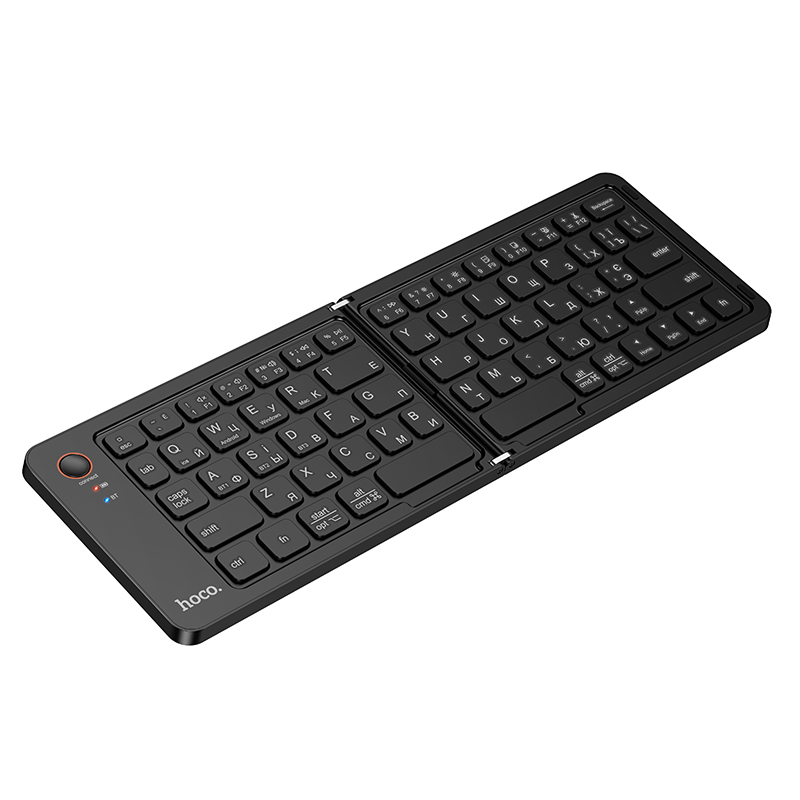 Клавиатура Hoco GM71, беспроводная складная USB, цвет черный