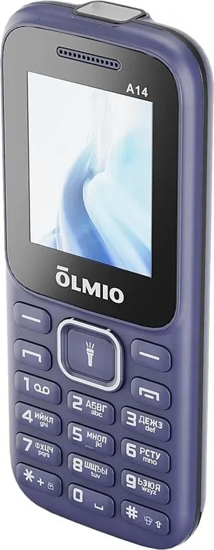 Сотовый телефон Olmio A14 синий