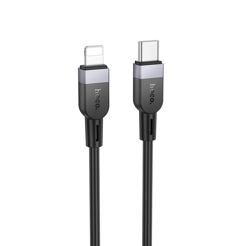 Кабель USB-C Hoco X109 Apple PD черный 2м