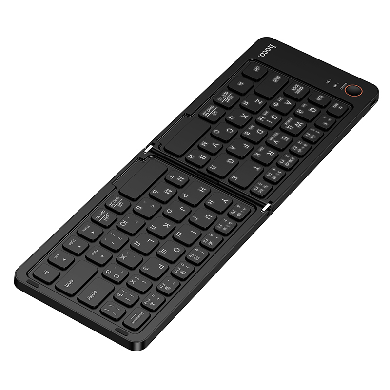 Клавиатура Hoco GM71, беспроводная складная USB, цвет черный