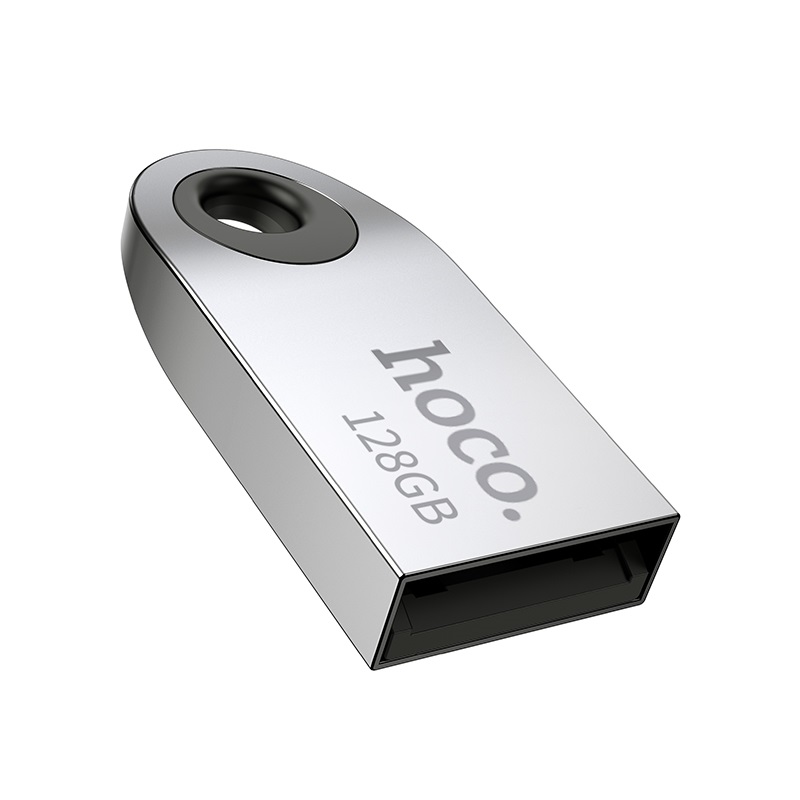 Внешний накопитель USB 2.0 Hoco UD9 Insightful Smart Mini 128Gb, серебристый