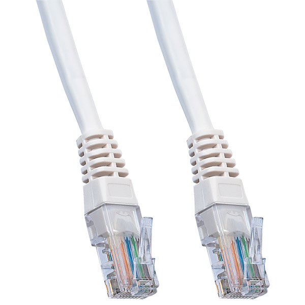 Кабель PERFEO Патчкорд UTP кат.5е RJ-45 вилка - RJ-45 вилка, длина 5 м. (P6005)  (10)