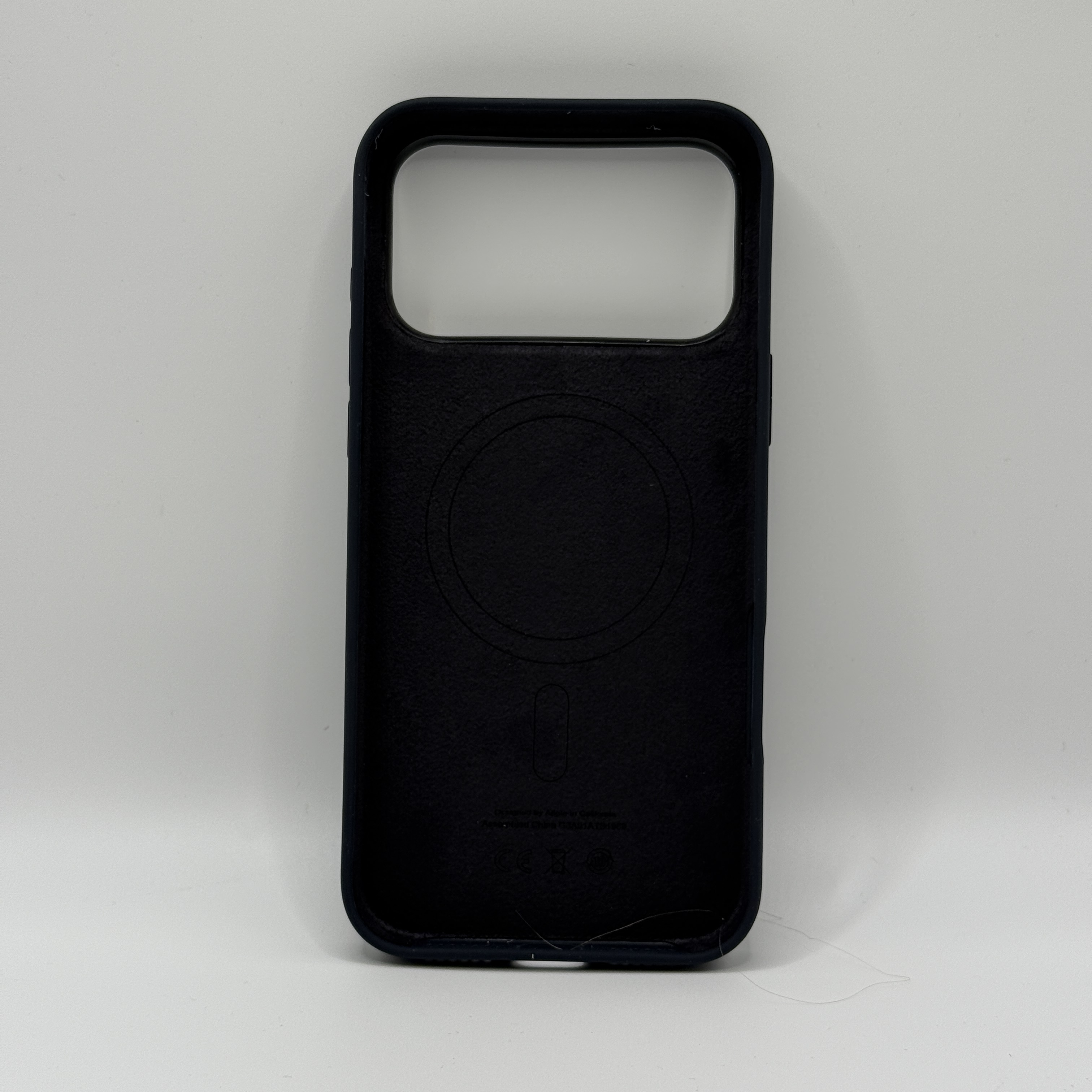 Чехол для iPhone 17 Pro Max Silicone Case, Magsafe, черный