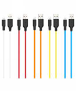 Кабель USB Hoco X21 PLUS Apple силиконовый черно-белый 1м 
