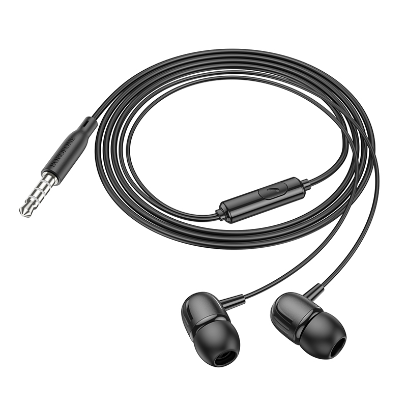 Наушники с микрофоном BOROFONE BM77, цвет черный