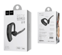 Гарнитура Bluetooth Hoco E15, цвет черный