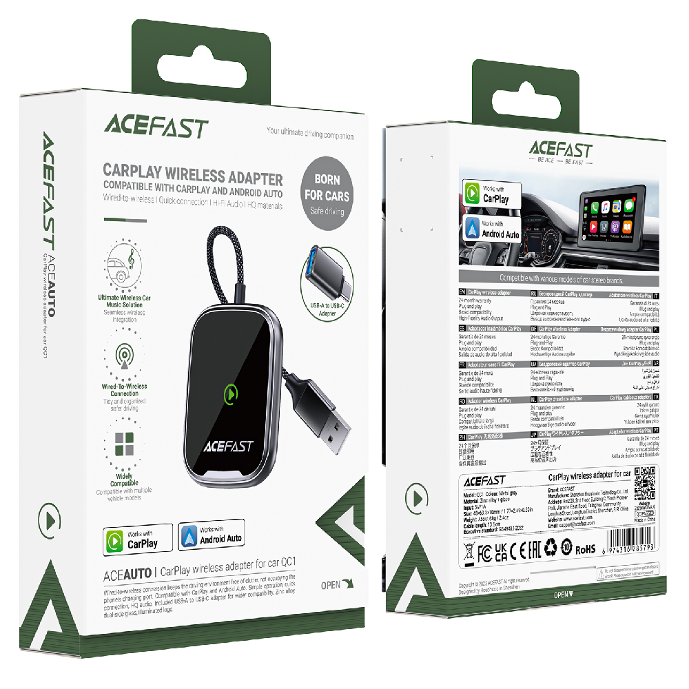 Адаптер Carplay ACEFAST QC1