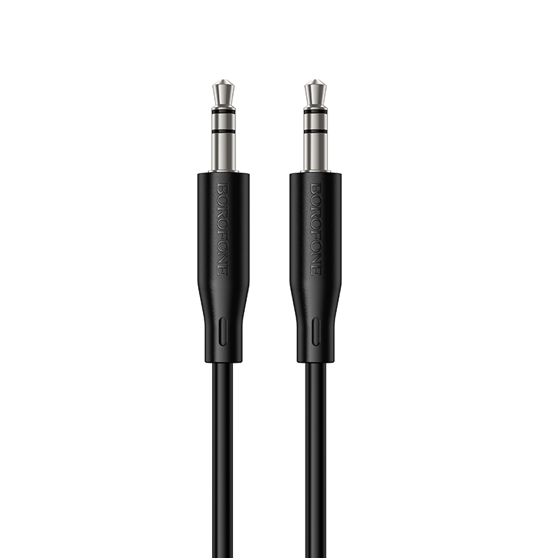 Аудиосоединитель BOROFONE BL26 AUX 3,5мм-3,5мм, 1м черный